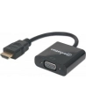 Manhattan Konwerter HDMI męski na VGA żeński - nr 47