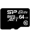 SILICON POWER 64GB, MICRO SDXC UHS-I, SDR 50 mode, Class 10,  with SD adapter - nr 44