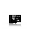 SILICON POWER 64GB, MICRO SDXC UHS-I, SDR 50 mode, Class 10,  with SD adapter - nr 54