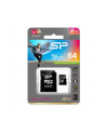 SILICON POWER 64GB, MICRO SDXC UHS-I, SDR 50 mode, Class 10,  with SD adapter - nr 57
