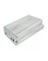 Logilink 3.5'' SATA  drive case, USB 3.0  silver, aluminium - nr 14
