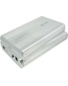 Logilink 3.5'' SATA  drive case, USB 3.0  silver, aluminium - nr 26