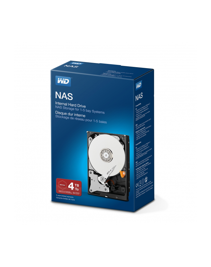 WESTERN DIGITAL Dysk WD DESKTOP NAS 4TB 5400 64MB 6Gb/s EMEA główny