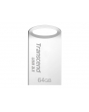 TRANSCEND USB Flash Disk JetFlash®710S, 64GB, USB 3.0, Silver (R/W 90/24 MB/s) - nr 24