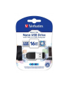 VERBATIM Flash Disk NANO 16 GB Store'n'Stay + micro USB OTG adapter USB 2.0 czarny - nr 38
