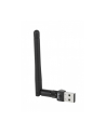 LECHPOL Karta sieciowa WIFI 802.11 b/g/n USB Quer z anteną - nr 1