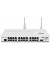 MikroTik CloudRouterSwitch CRS125-24G-1S-2HnD-IN, 600MHz CPU, 128MB RAM, 24xLAN, 2.4 Wi-Fi, 1xSFP slot,1x microUSB,vč.L5 - nr 20