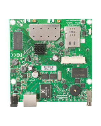 MikroTik RouterBOARD RB912UAG-5HPnD-OUT, 600MHz CPU, 64MB RAM, 1x LAN, integr. 5GHz Wi-Fi, vč. L4 licence