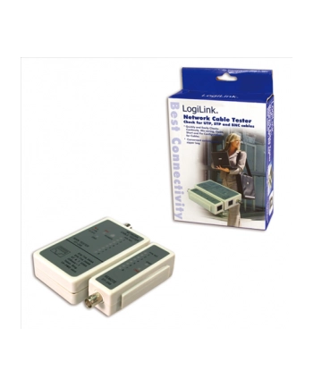 Logilink WZ0011, Cable Tester RJ11, RJ12, RJ45 +BNC