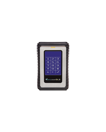 Datalocker DL3 500GB 256bit AES Pin Protected & Encrypted HDD, USB 3.0