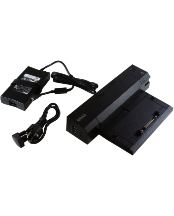 DELL Port Replicator : EURO Advanced E-Port II with 130W AC Adapter, USB 3.0, without stand