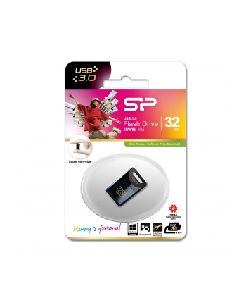 SILICON POWER 32GB, USB 3.0 FlASH DRIVE, Jewel J06, Deep Blue
