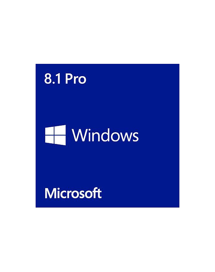 Microsoft (OEM) MS Win Pro 8.1 x64 German 1pk DVD OEM główny