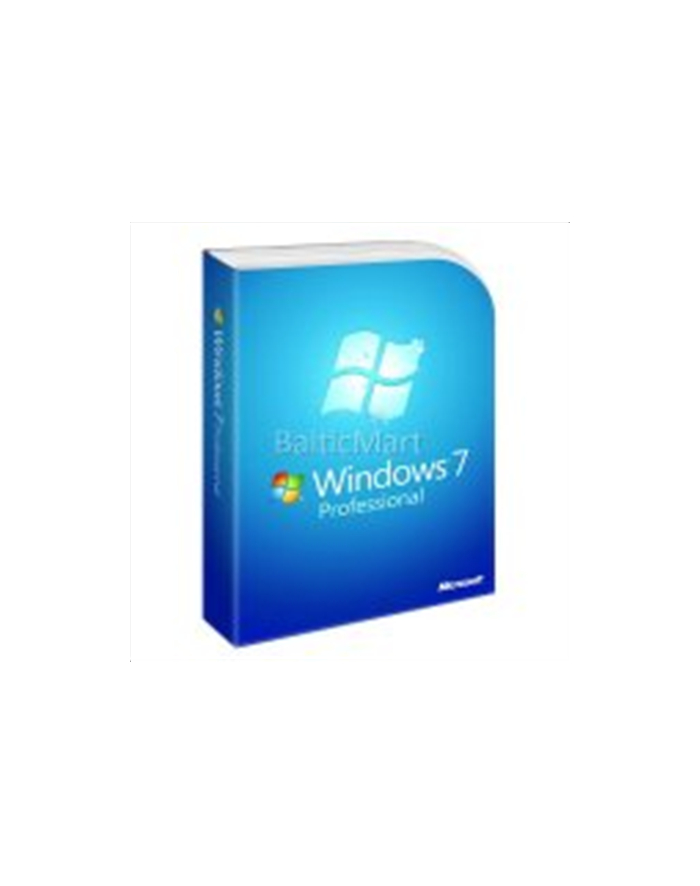 Microsoft (OEM) MS Win Pro 7 SP1 x32 English 1pk DVD OEM główny