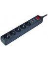 EnerGenie Surge Protector SPG5-C-5/ 1.5 m/ 5 Sockets/ Black - nr 18