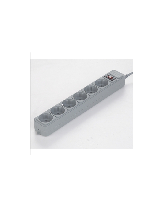 Gembird Power Cube Surge Protector SPG6-B-10C/ 3 m/ 6 Sockets/ White główny