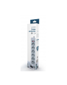 Gembird Power Cube Surge Protector SPG6-B-6C/ 1.8 m/ 6 Sockets/ Grey - nr 5