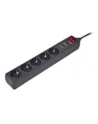 EnerGenie Surge Protector SPG5-C-15/ 4.5 m/ 5 Sockets/ Black - nr 15