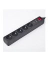 EnerGenie Surge Protector SPG5-C-15/ 4.5 m/ 5 Sockets/ Black - nr 4