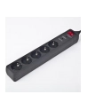 EnerGenie Surge Protector SPG5-C-5/ 1.5 m/ 5 Sockets/ Black - nr 3