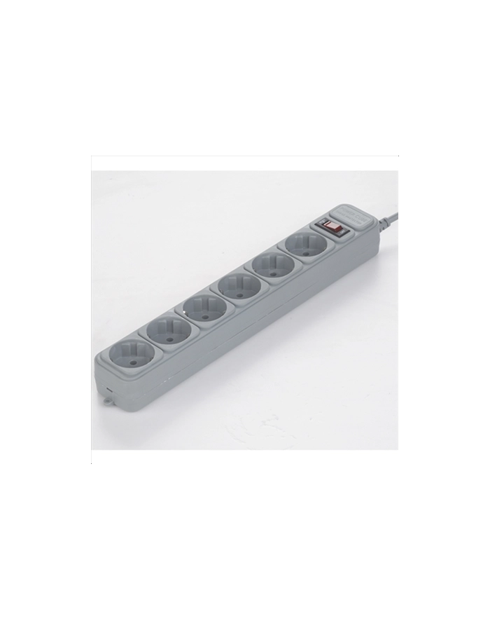 Gembird Power Cube Surge Protector SPG6-B-6C/ 1.8 m/ 6 Sockets/ Grey główny