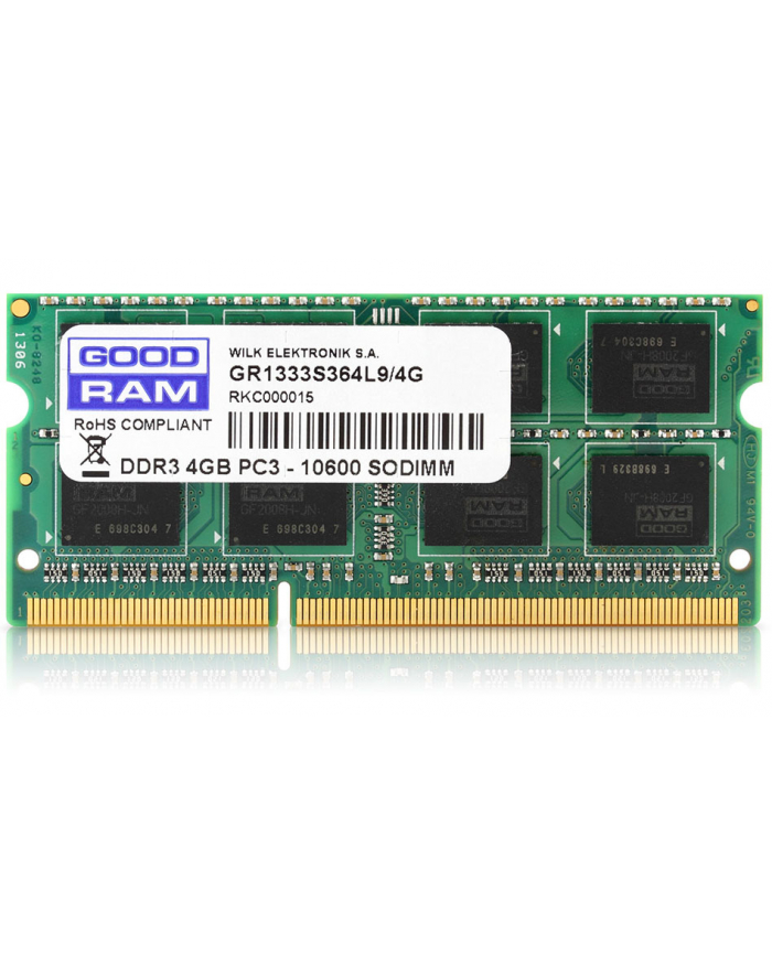 GOODRAM SO-DIMM DDR3 4096MB PC1600 CL11 główny