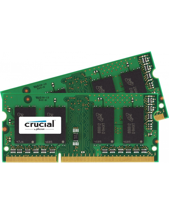 Crucial 16GB kit (8GBx2) DDR3 1333MHz CL9 SODIMM 1.35V/1.5V for Mac główny