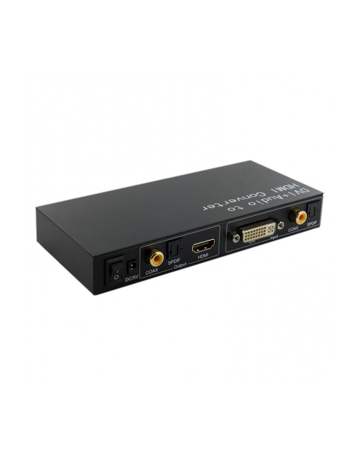4World Konwerter DVI + Optical Audio + Coaxial Audio na HDMI główny