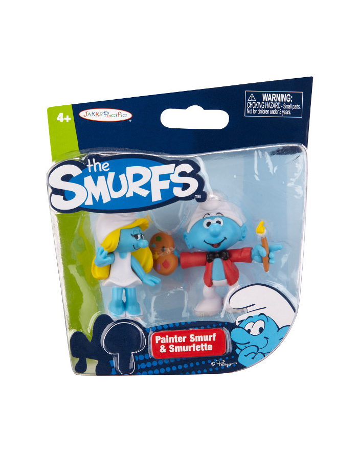 SMURFS Zest. 2 Fig. Smerfetka & Malarz główny