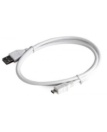 KABEL USB MICRO AM-MBM5P 2.0 1M WHITE GEMBIRD