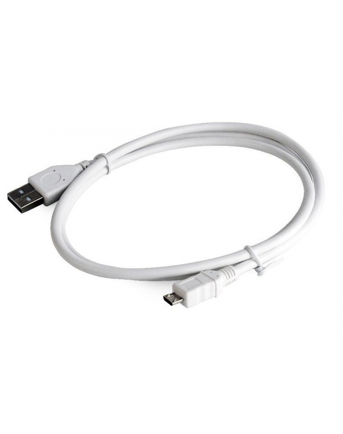 KABEL USB MICRO AM-MBM5P 2.0 1M WHITE GEMBIRD główny
