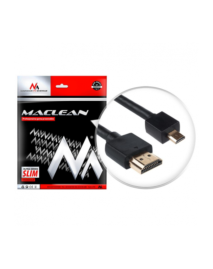 Maclean Przewód HDMI-microHDMI SLIM 1m MCTV-721 główny