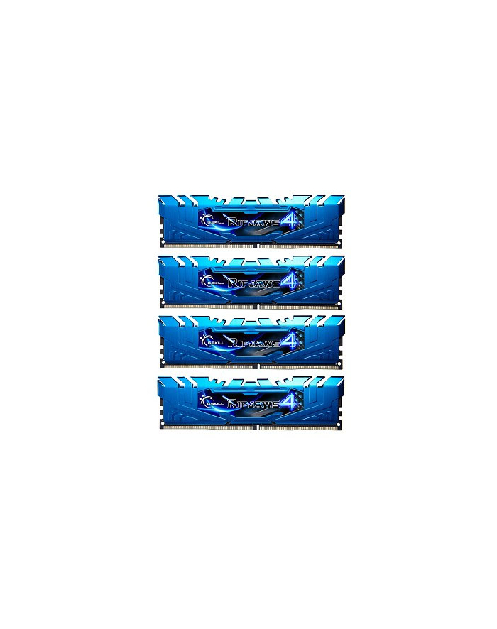 G.SKILL DDR4 32GB (4x8GB) Ripjaws4 2400MHz CL15 XMP Blue główny