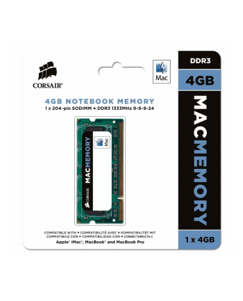 DDR3 SODIMM 4GB/1333 Apple Qualified