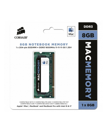 DDR3 SODIMM  8GB/1600 Apple Qualified