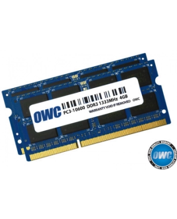 OWC SO-DIMM DDR3 2x4GB 1333MHz CL9 Apple Qualified