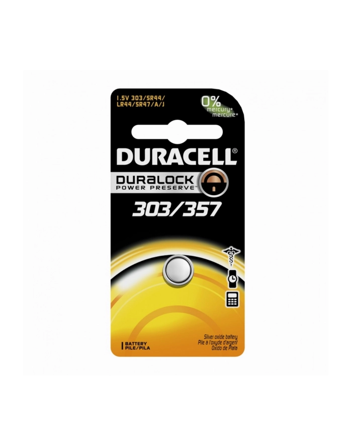 Duracell BATERIA 357/303 1.5V główny