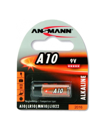Ansmann Bateria alkaliczna 9V A10