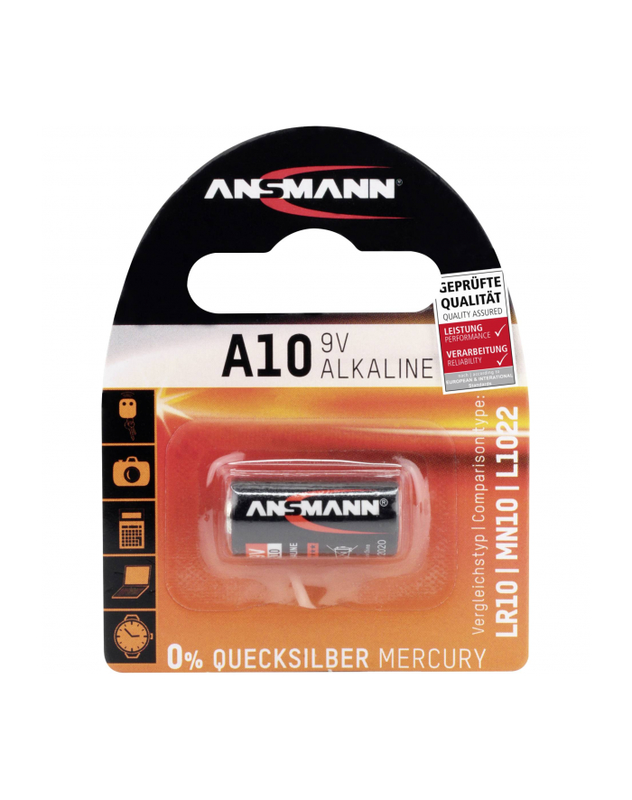 Ansmann Bateria alkaliczna 9V A10 główny