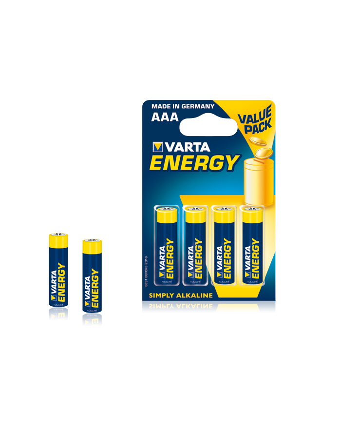 Varta Baterie Alkaliczne R3 AAA 4szt energy główny