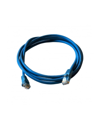 ART Patch cord 2m niebieski UTP 5e