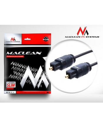 Maclean Przewód optyczny Toslink SLIM 0,5m MCTV-750 T-T