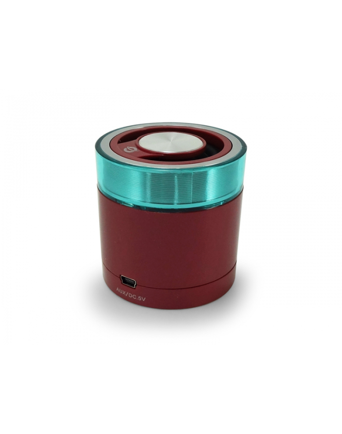 GŁOŚNIK CONCEPTRONIC MOBILNY BT 3.0, 3W, USB, MINI JACK, AKUM. 400MAH -DO 3H MUZYKI, CZERWONY główny