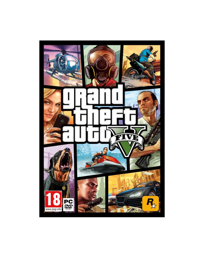 CENEGA POLSKA Gra Grand Theft Auto V (PC) główny