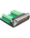 ADAPTER TERMINAL BLOCK (27PIN)->SERIAL(M)25PIN DELOCK - nr 16