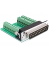 ADAPTER TERMINAL BLOCK (27PIN)->SERIAL(M)25PIN DELOCK - nr 4
