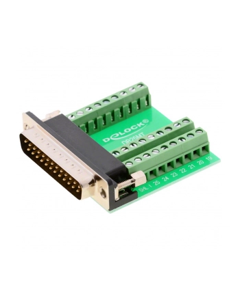ADAPTER TERMINAL BLOCK (27PIN)->SERIAL(M)25PIN DELOCK