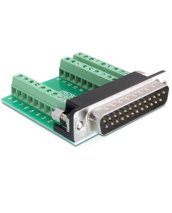 ADAPTER TERMINAL BLOCK (27PIN)->SERIAL(M)25PIN DELOCK