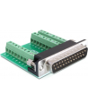 ADAPTER TERMINAL BLOCK (27PIN)->SERIAL(M)25PIN DELOCK - nr 6