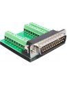 ADAPTER TERMINAL BLOCK (27PIN)->SERIAL(M)25PIN DELOCK - nr 16